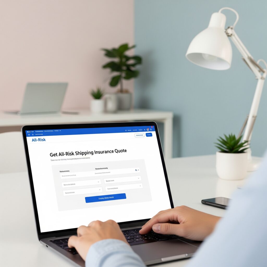 All Risk Shipping Insurance Quote