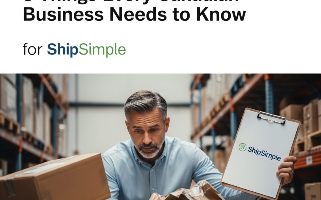 Lost or Damaged Shipments: 3 Things Every Canadian Business Needs to Know