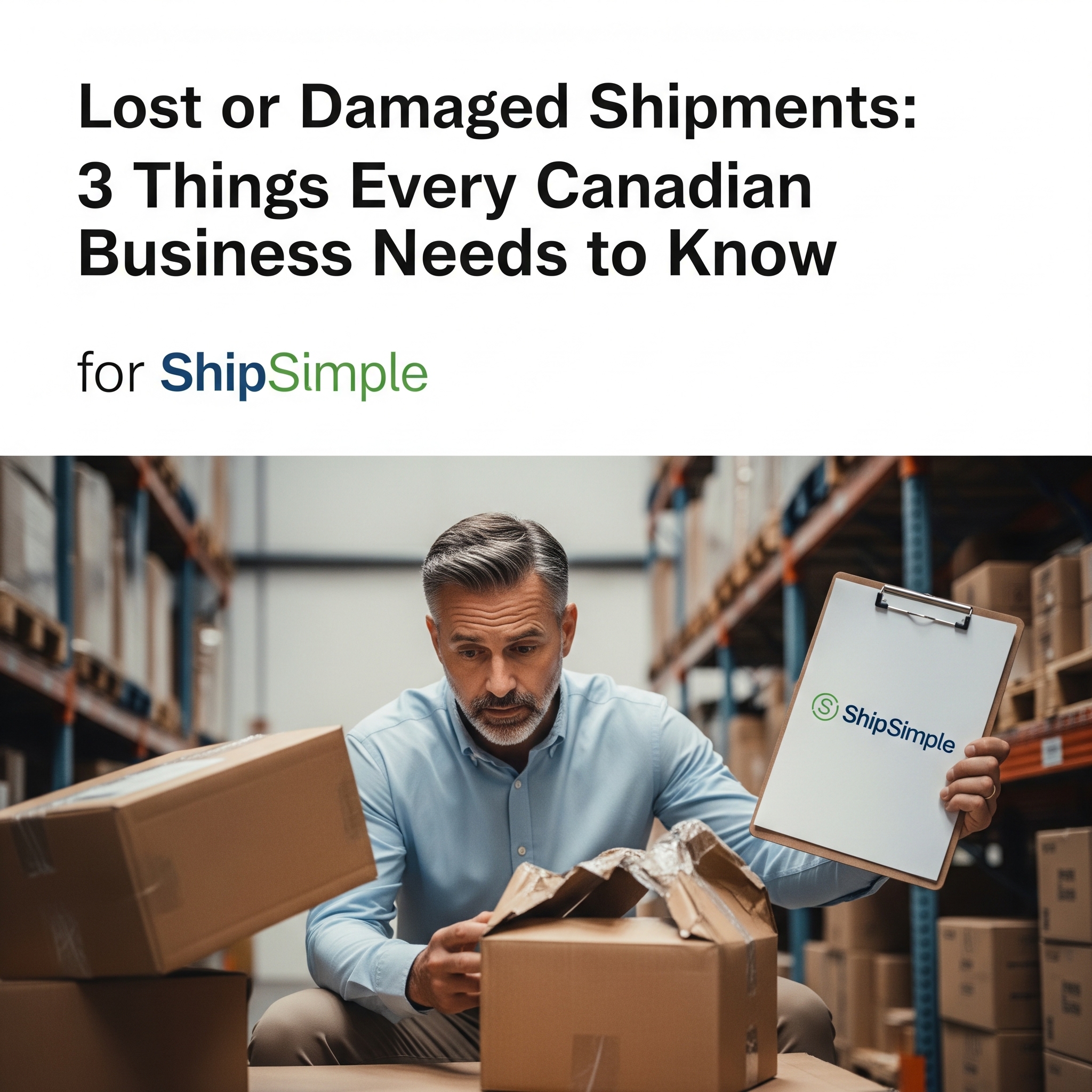 Lost or Damaged Shipments