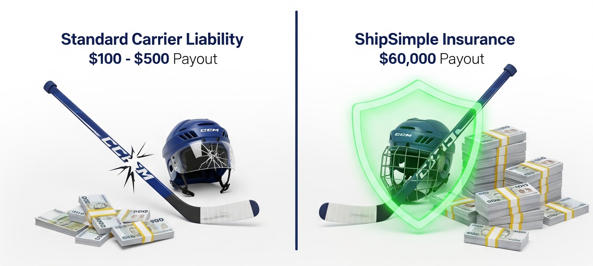 Shipping Insurance Sports Equipment