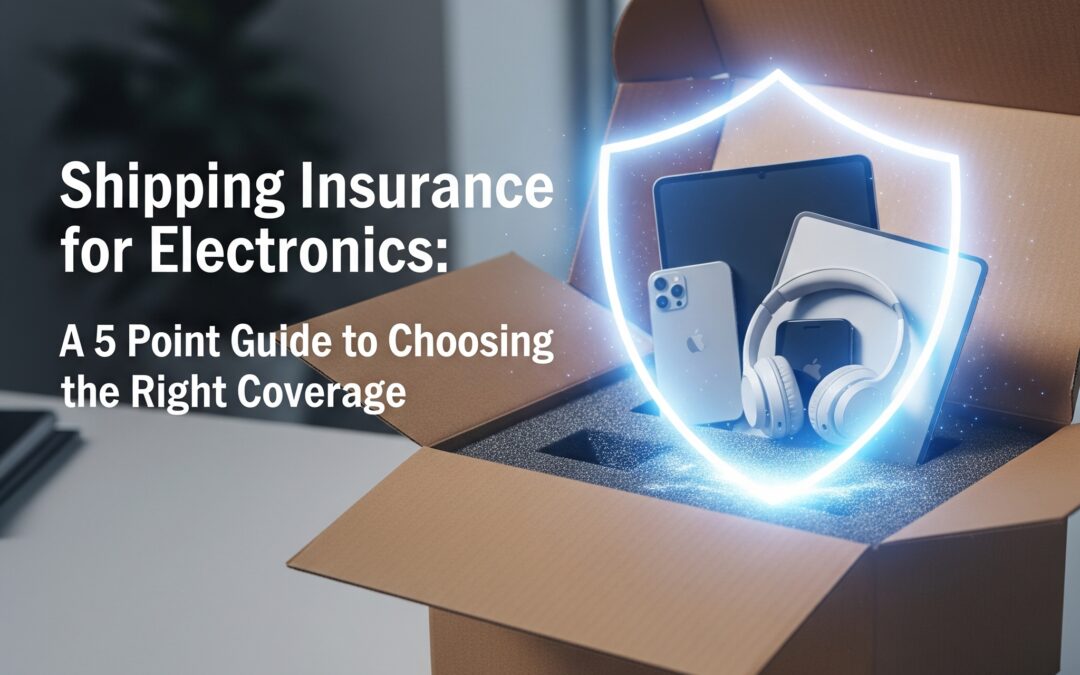 Shipping Insurance for Electronics: A 5-Point Guide to Choosing the Right Coverage