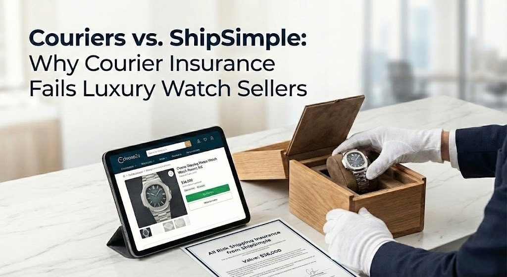 Couriers vs. ShipSimple: Why Courier Insurance Fails Luxury Watch Sellers