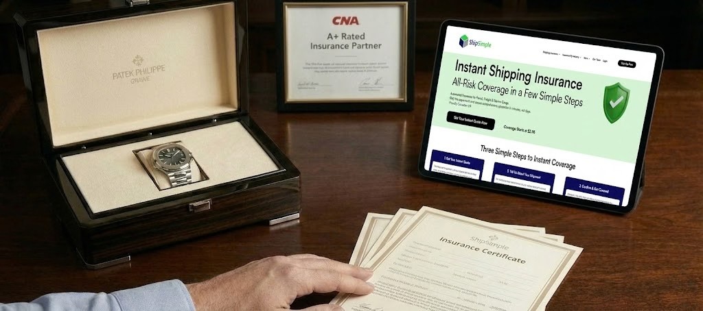 watch shipping insurance