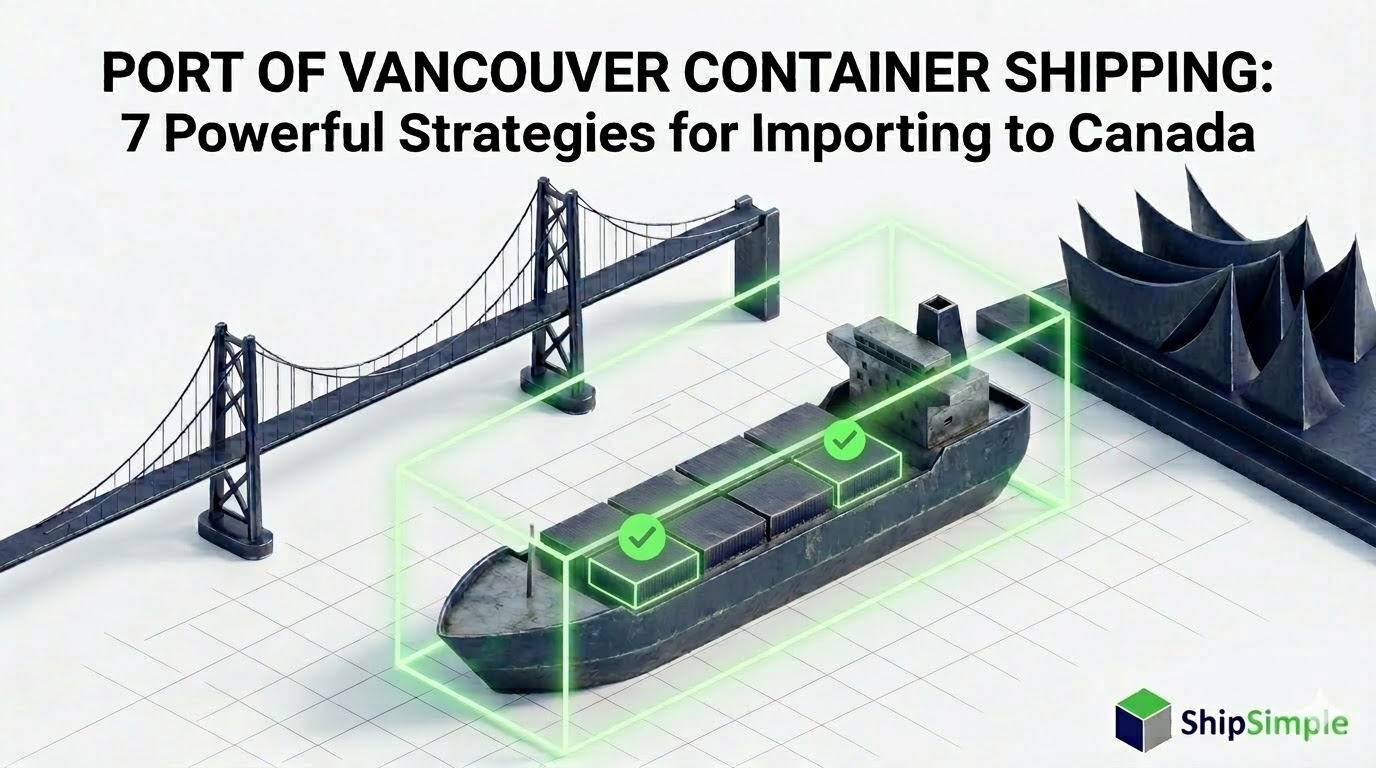 Port of Vancouver Container Shipping
