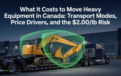 What It Costs to Move Heavy Equipment in Canada: Transport Modes, Critical Price Drivers, and the $2.00/lb Risk