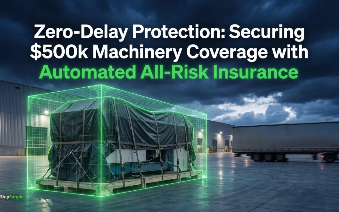 Zero-Delay Protection: Securing $500k Machinery Coverage via Automated All-Risk Insurance