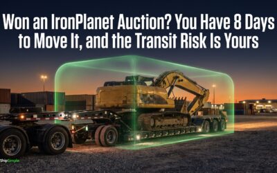 Won an IronPlanet Auction? You Have 8 Days to Move It, and the Transit Risk Is Yours