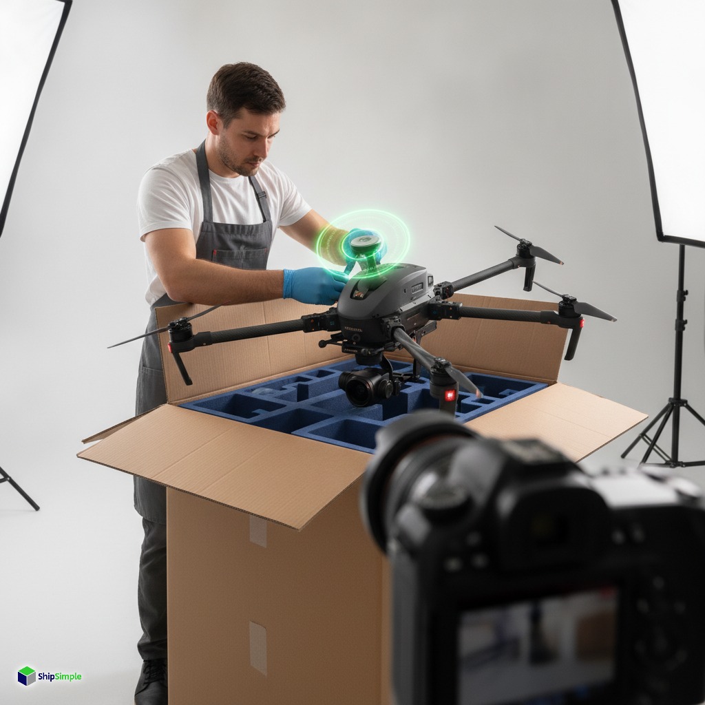 shipping insurance for cameras and drones