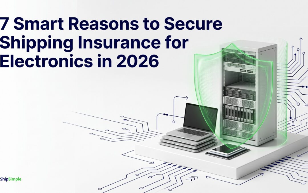 7 Smart Reasons to Secure Shipping Insurance for Electronics in 2026