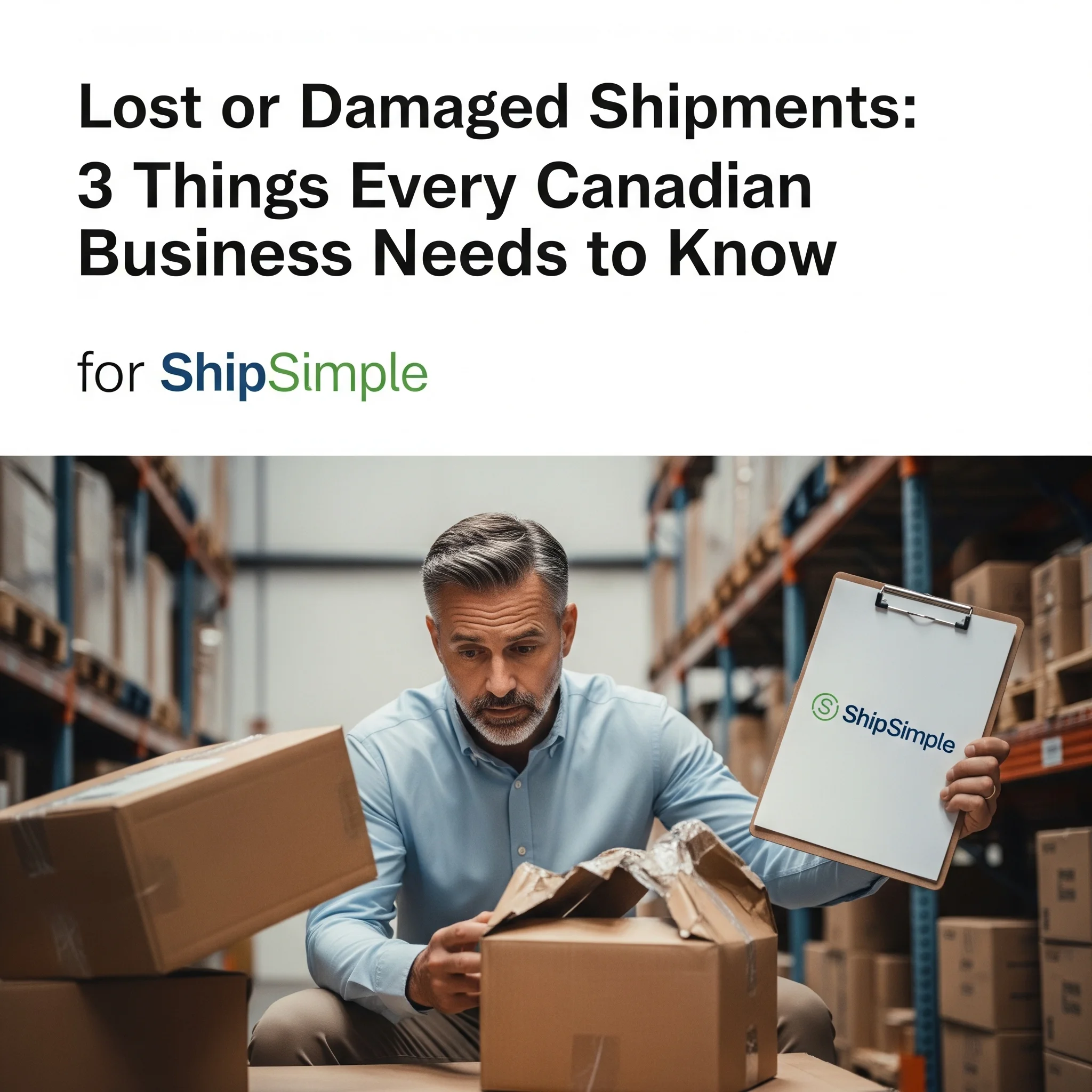 Lost or Damaged Shipments